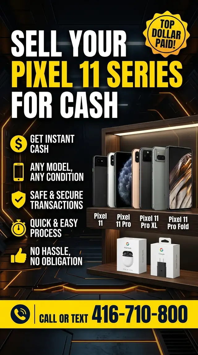 Turn Your Tech Into Cash: Buying iPhones, Samsung & Pixels