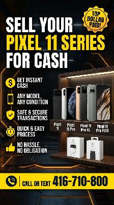 Turn Your Tech Into Cash: Buying iPhones, Samsung & Pixels