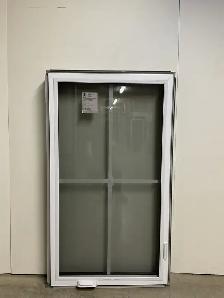 10689BH Fenêtre Battant HYBRIDE Brun Com Carrelage 33 7/8 x 59 - Photo 2