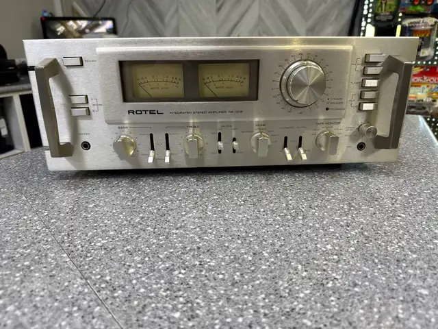 Rotel RA-1312 Amplifier VU Meter Lights Burnt Out