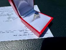 #901 EFFY Tanzanite & Diamond Ring, Size 7 - Photo 6