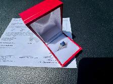 #901 EFFY Tanzanite & Diamond Ring, Size 7 - Photo 7