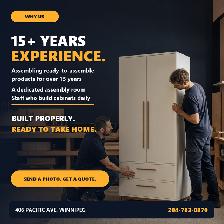 Professional Furniture Assembly Service Winnipeg - Photo 3