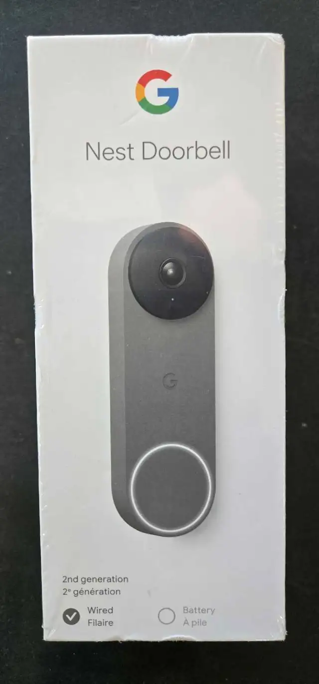 NEW GEN 2 GOOGLE NEST DOORBELL