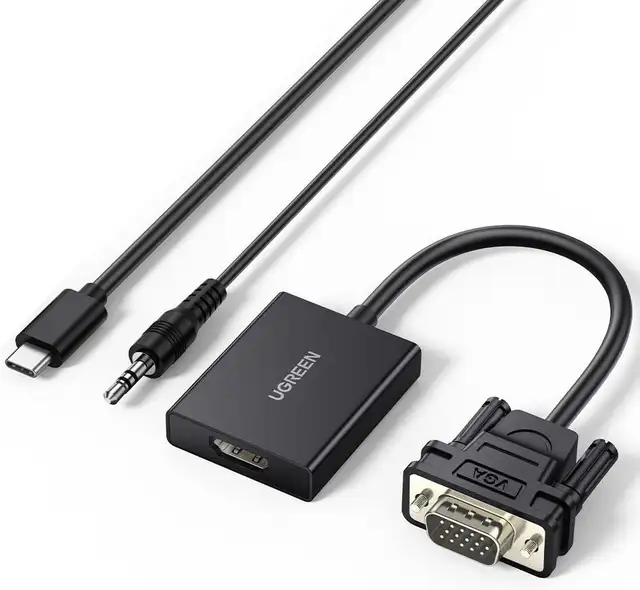 HDMI to VGA Converter with Audio