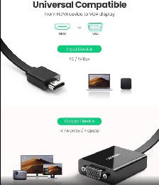 HDMI to VGA Converter with Audio - Photo 3
