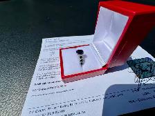 #902 - 14kt White Gold Sapphire & Diamond Ring, Size 6