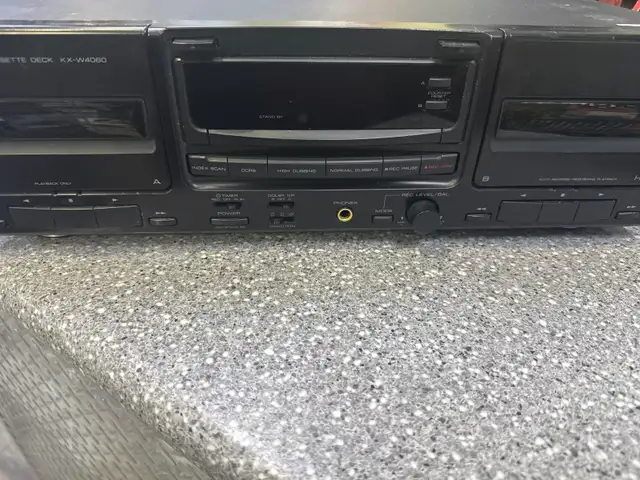 Kenwood KX-W4060 Double Auto Reverse Casette Player