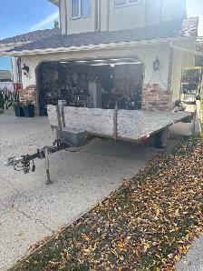 Tilting Utility Trailer