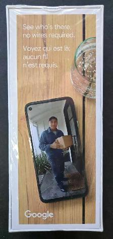 NEW (WHITE) BATTERY GOOGLE NEST DOORBELL - Photo 2