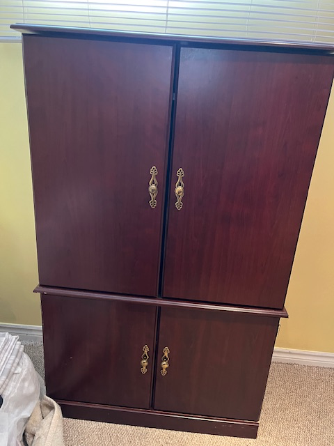Cabinet, $40