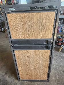 Propane and Electric Trailer Fridge