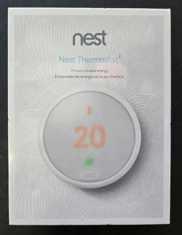 NEW GOOGLE NEST THERMOSTAT E