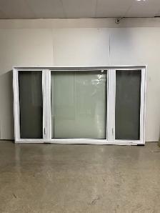 10695BH Fenêtre Battant HYBRIDE Noir 3 sect 2 ouvr 107 x 64 - Photo 2