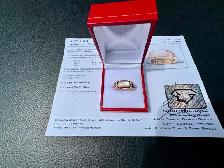 907 - KABANA - 14kt Rose Gold, Mother Of Pearl Ring Sz 6 3/4 - Photo 2