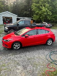2018 Chevy Cruze hatchback for sale