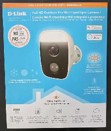D-LINK FULL HD OUTDOOR PRO WIFI SPOTLIGHT CAMERA