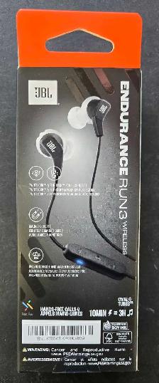 NEW JBL ENDURANCE RUN 3 WIRELESS HEADPHONES - Photo 2