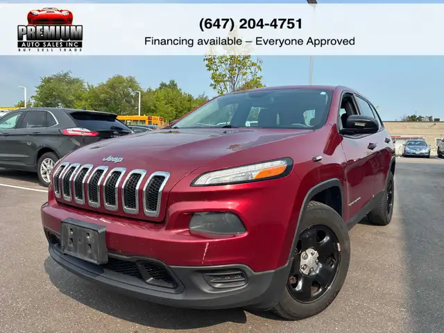2014 Jeep Cherokee  3 YEAR WARRANTY INCLUDED