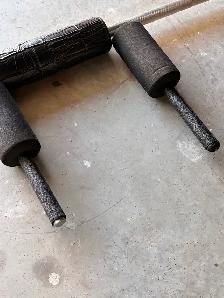 Safety squat bar