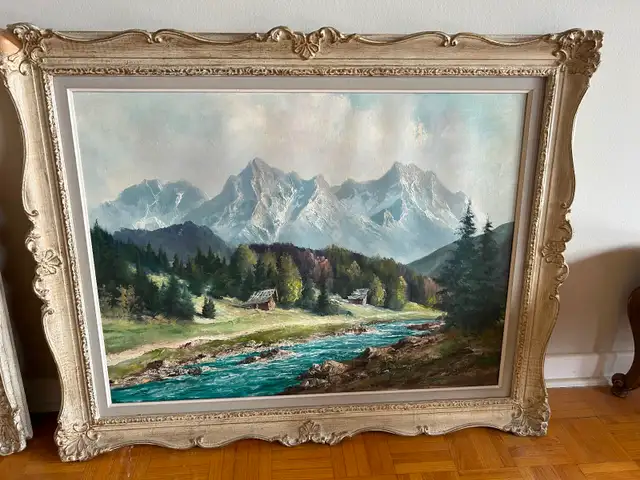 Vintage Paintings of Landscapes - select sizes