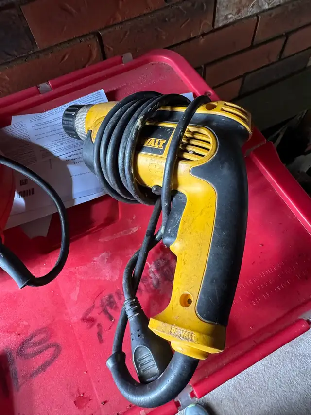 Dewalt drill and Black and Decker Jigsaw