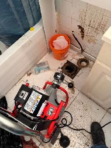 Unclogging Drain