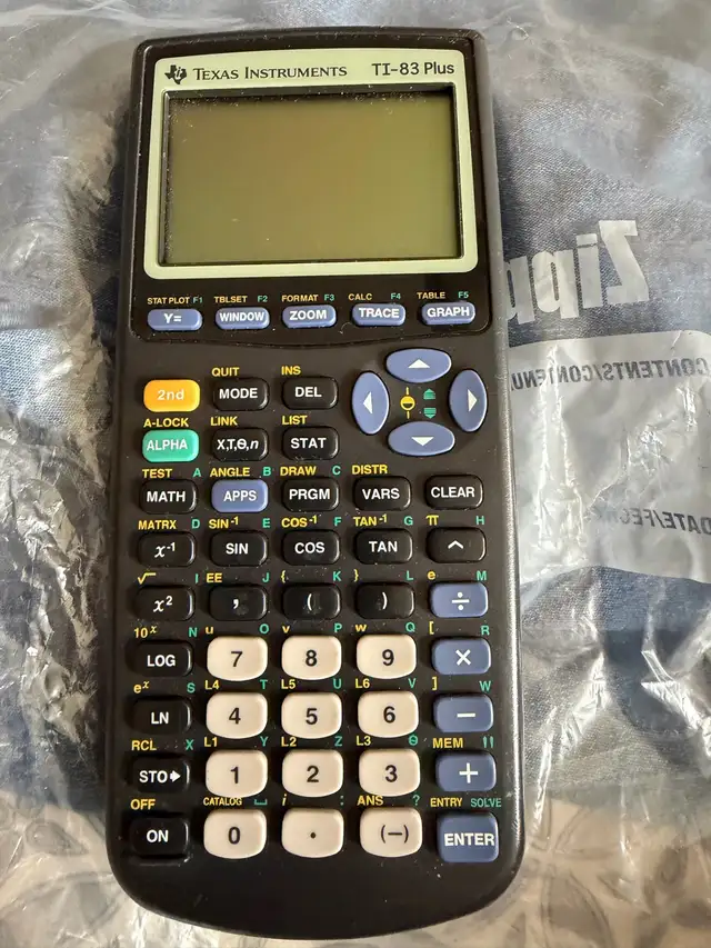 Brand: Texas Instrument calculator Tl-83