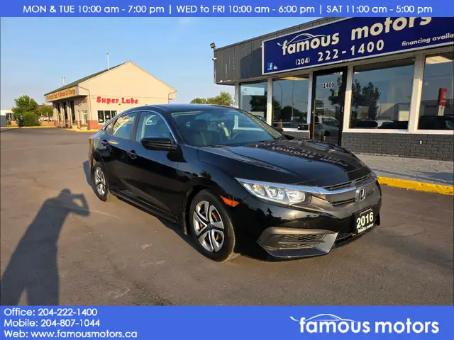 2016 Honda Civic 4dr CVT LX