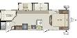 2018 KEYSTONE BULLET 272BHS, BUNKS, REAR BATHROOM, SECOND ACCESS - Photo 37