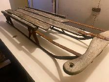 Vintage antique collectable snow sled - Photo 2
