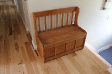 Banc d’entrée en bois A1, 65$ livré - Photo 2