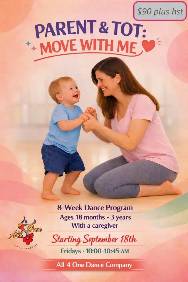 Parent & Tot: Move with Me - Dance Program