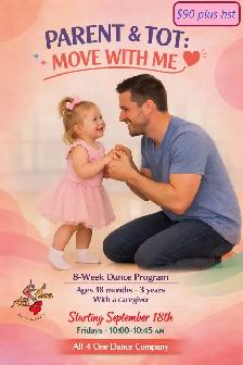 Parent & Tot: Move with Me - Dance Program - Photo 2