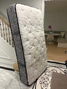 Single Bed Frame and Mattress