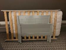 Single Bed Frame and Mattress - Photo 5