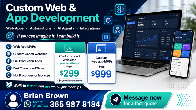 Custom Web & App Development