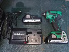 Metabo HPT 18V Multi V Cordless Triple Hammer Bolt Impact Driver - Photo 9