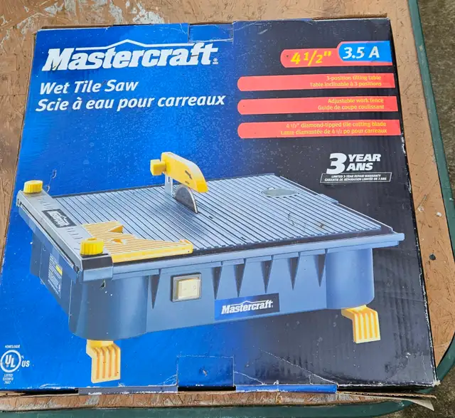 4.5' Wet Tile Saw