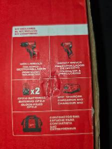 Milwaukee Tool 12V M12 Brushless Cordless Drill Driver Tool Kit - Photo 7