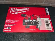 Milwaukee Tool 12V M12 Brushless Cordless Drill Driver Tool Kit - Photo 8