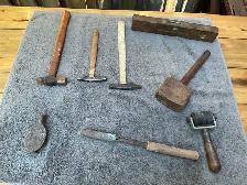 Eight 8 Antique Hand Tools !