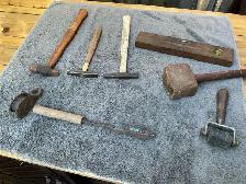Eight 8 Antique Hand Tools ! - Photo 5