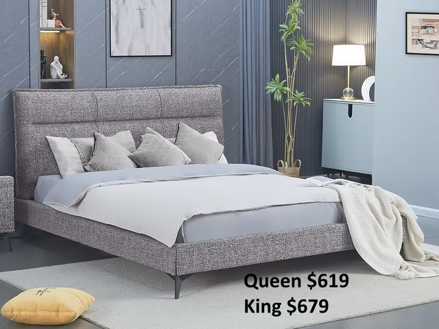 MIKE HAS NEW GORGEOUS PLATFORM BEDS