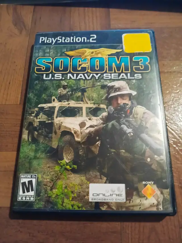 SOCOM 3 U.S. Navy SEALs (PlayStation 2, PS2) Complete CIB