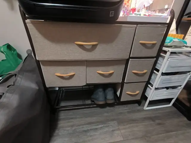 Pre-owned fabric dresser for sale