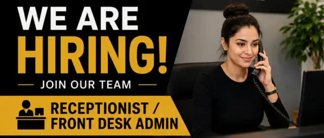 Female office admin Part/full time