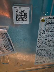 Frigidaire Professional Standing freezer. Perfect, warranty - Photo 6