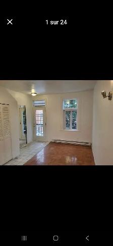 Grand 2 1/2,style loft,à Verdun,à 5m du Metro d'Eglise,995$/mois