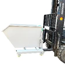 Self-Dumping Steel Hopper for Manual Operation Forklifts 170166 - Photo 2